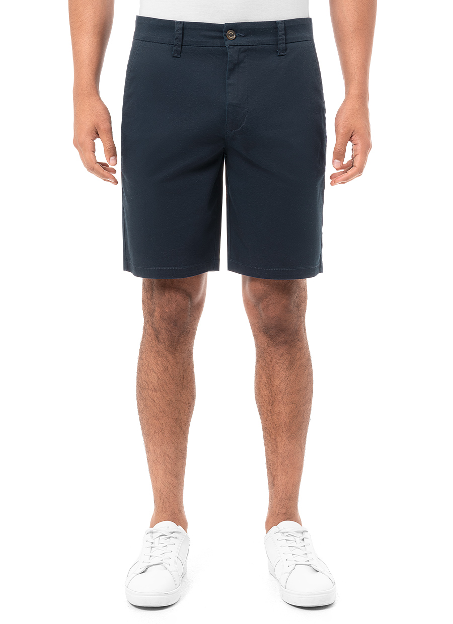 Bermuda Homme RMS 26 Short Taille M Bleu Regular Fit Twill Stretch 93% Coton