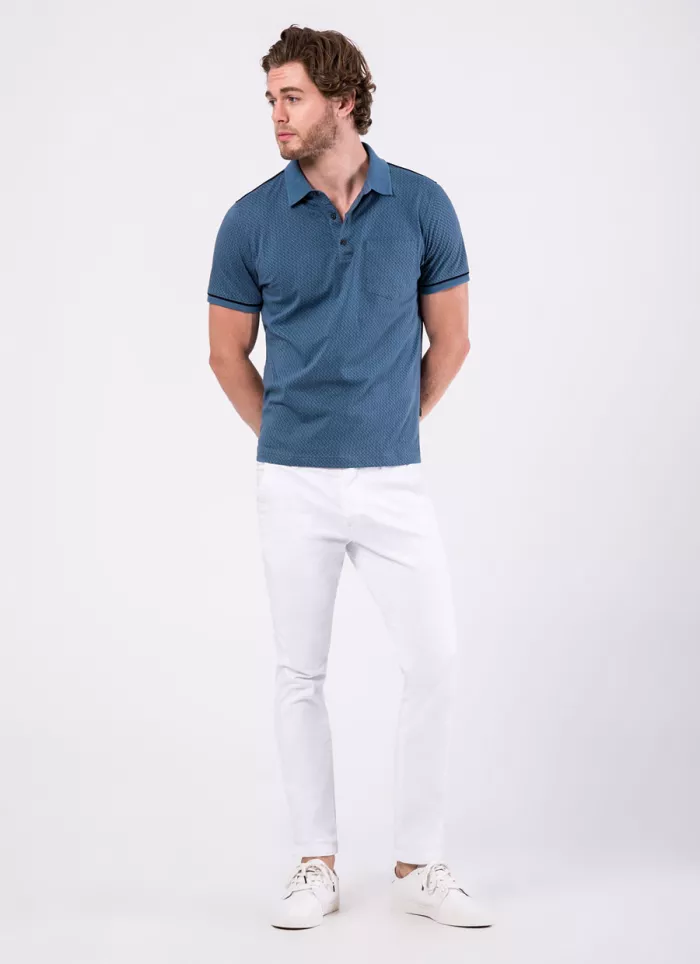 NORTON PANTALON DRILL STRETCH SEMI PITILLO PAUL BLANCO