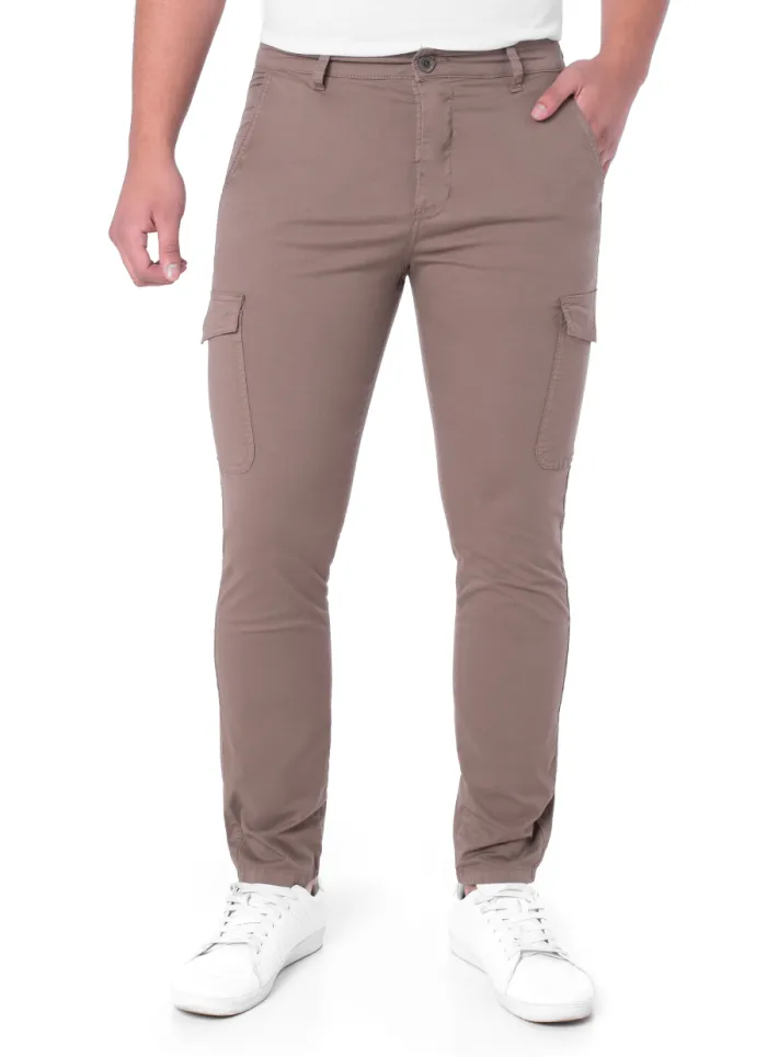 Pantalon Cargo Tafeta Comfort (Lr/Ptl) Botchey Taupe | Norton